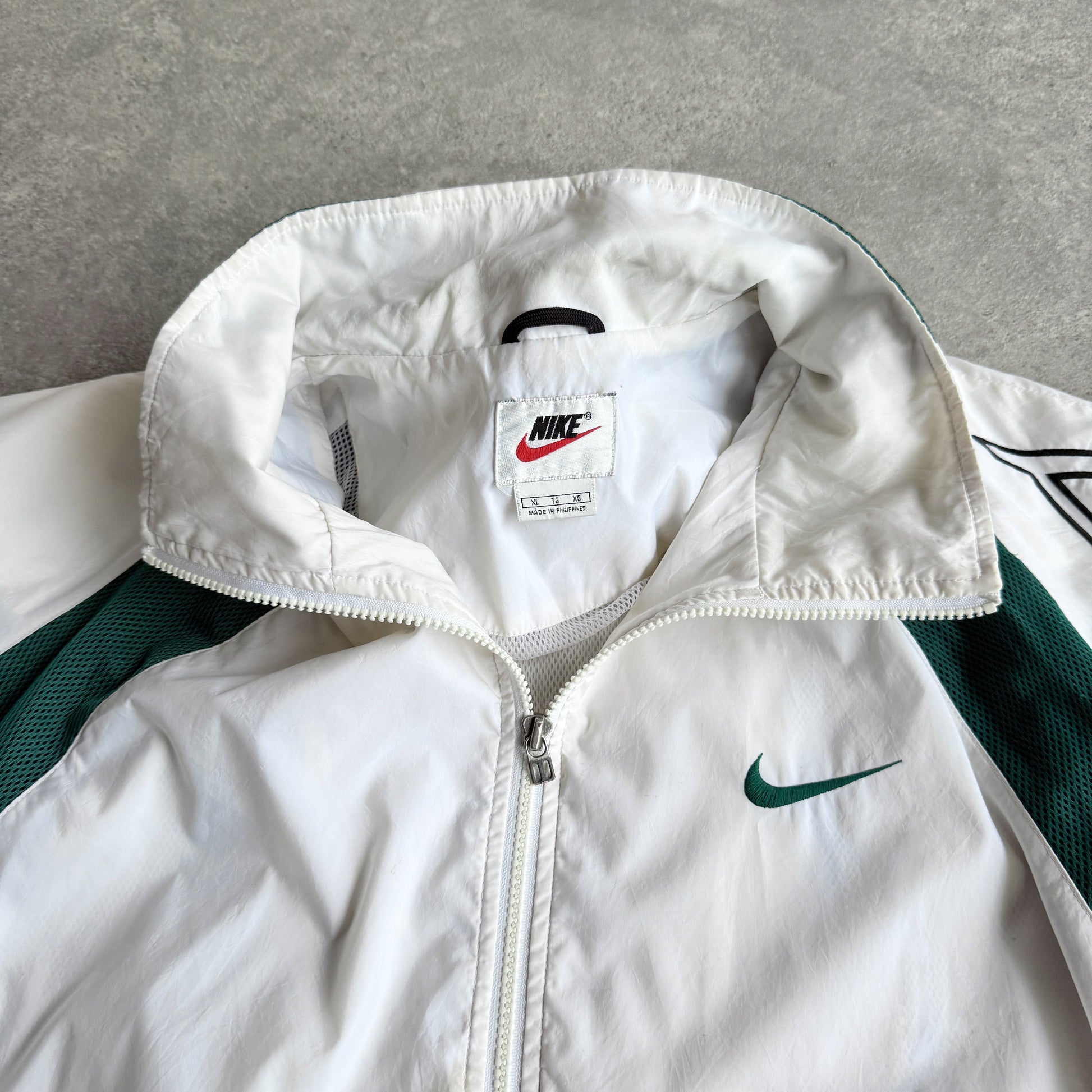 NK Air 1990s lightweight embroidered swoosh shell jacket