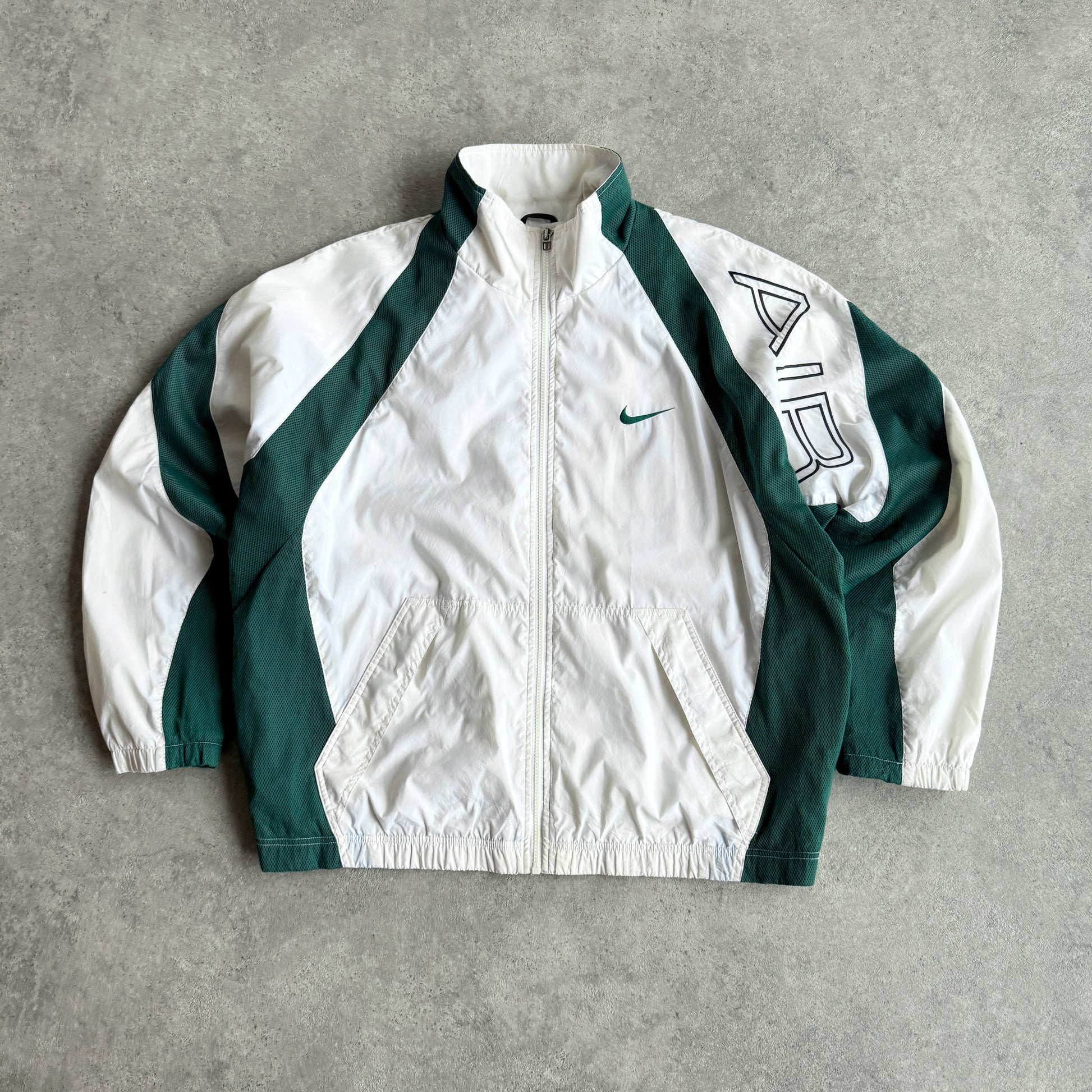 NK Air 1990s lightweight embroidered swoosh shell jacket