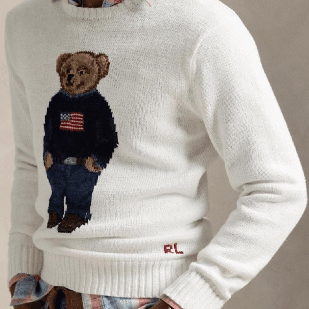 Ralph Lauren Bear Jumper Unisex - Vallum