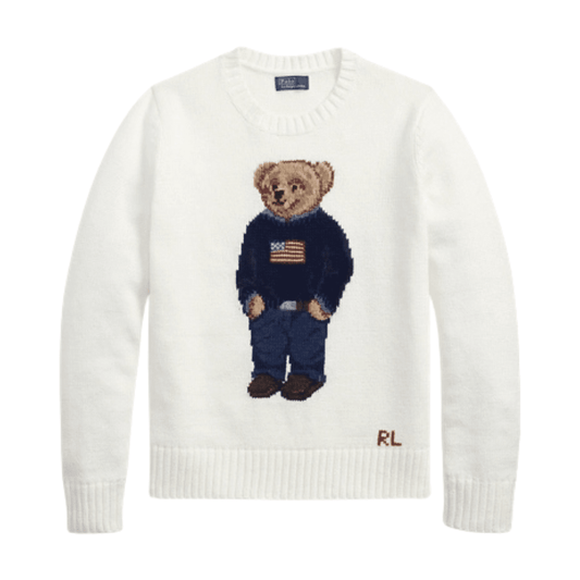 Ralph Lauren Bear Jumper Unisex - Vallum