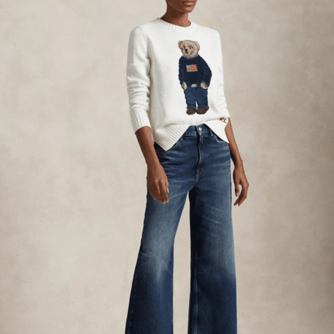 Ralph Lauren Bear Jumper Unisex - Vallum