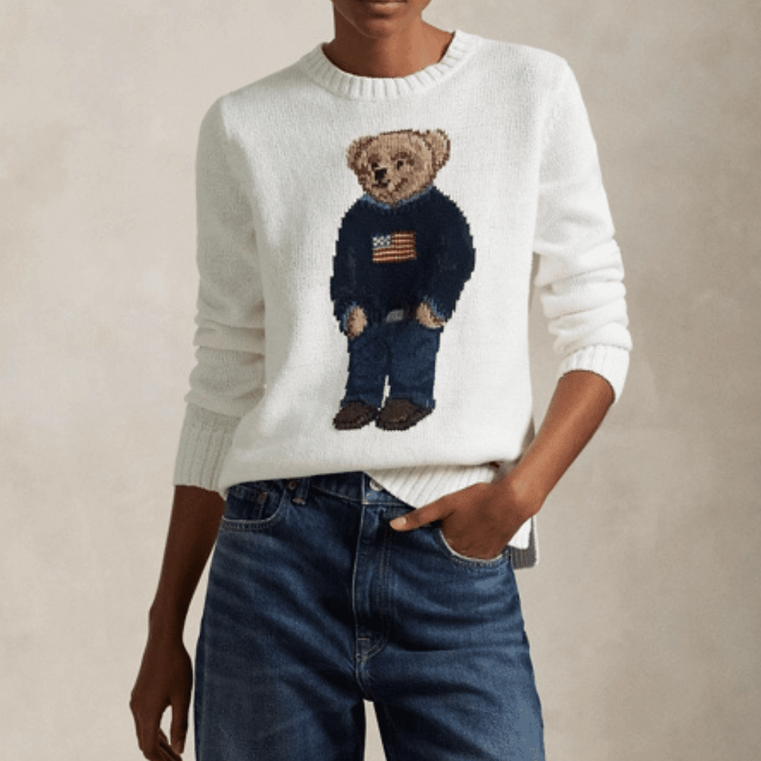 Ralph Lauren Bear Jumper Unisex - Vallum