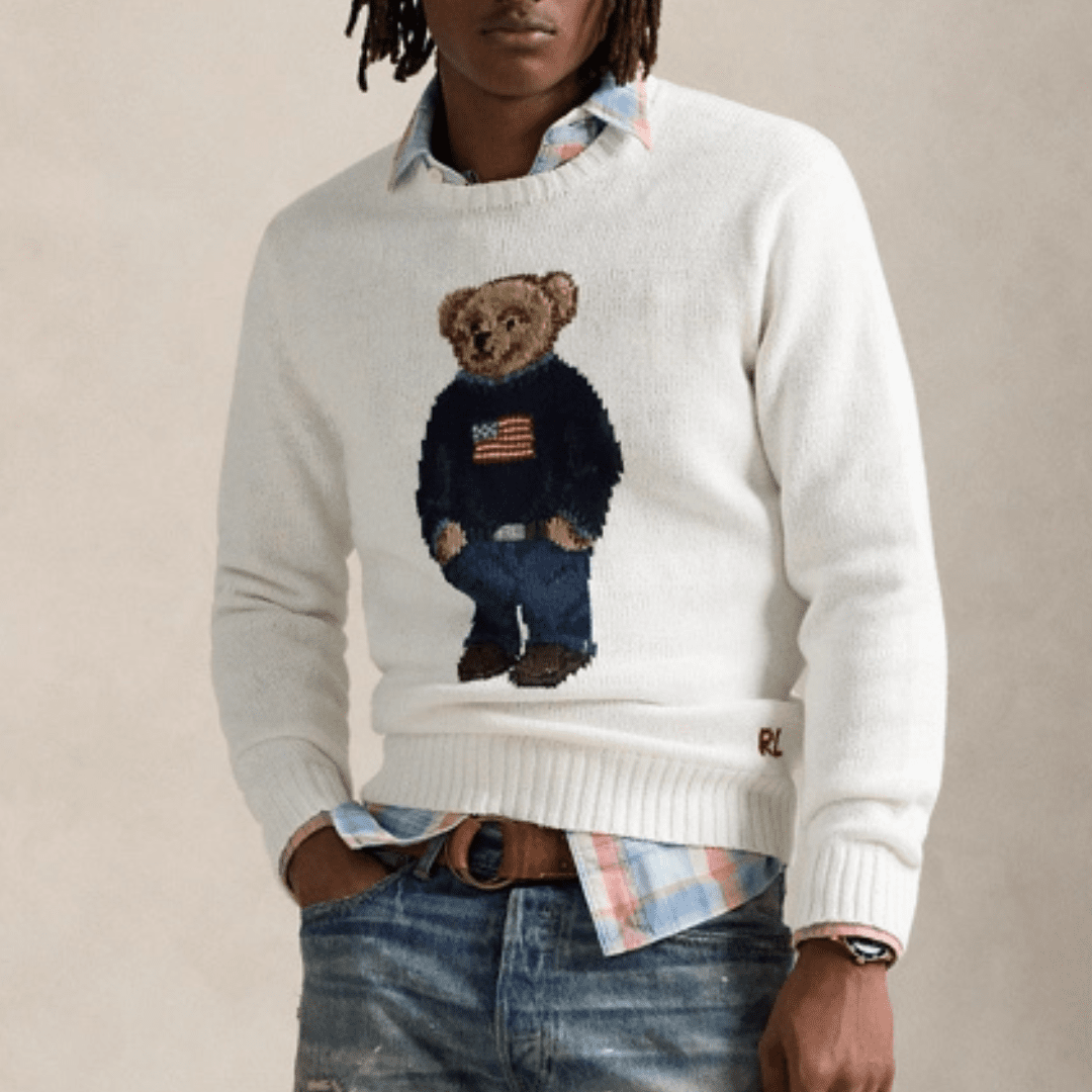 Ralph Lauren Bear Jumper Unisex - Vallum